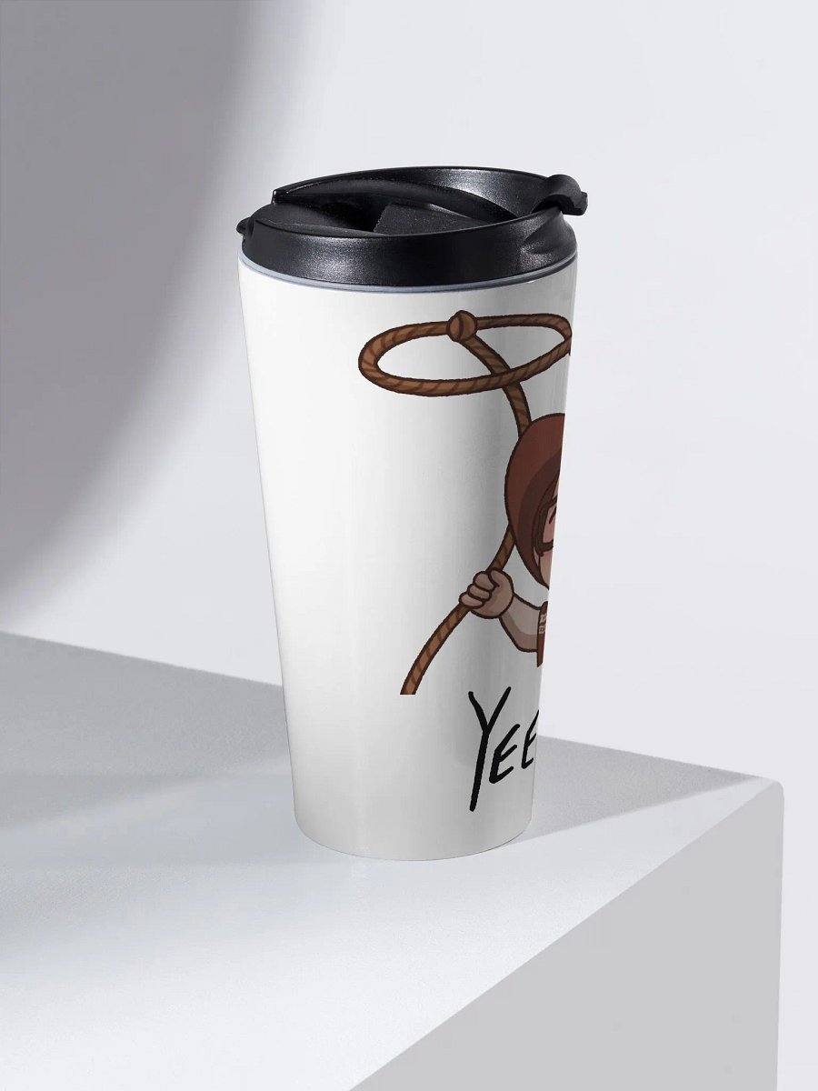 Lasso Yeehaw Stainless Steel Travel Mug product image (2)