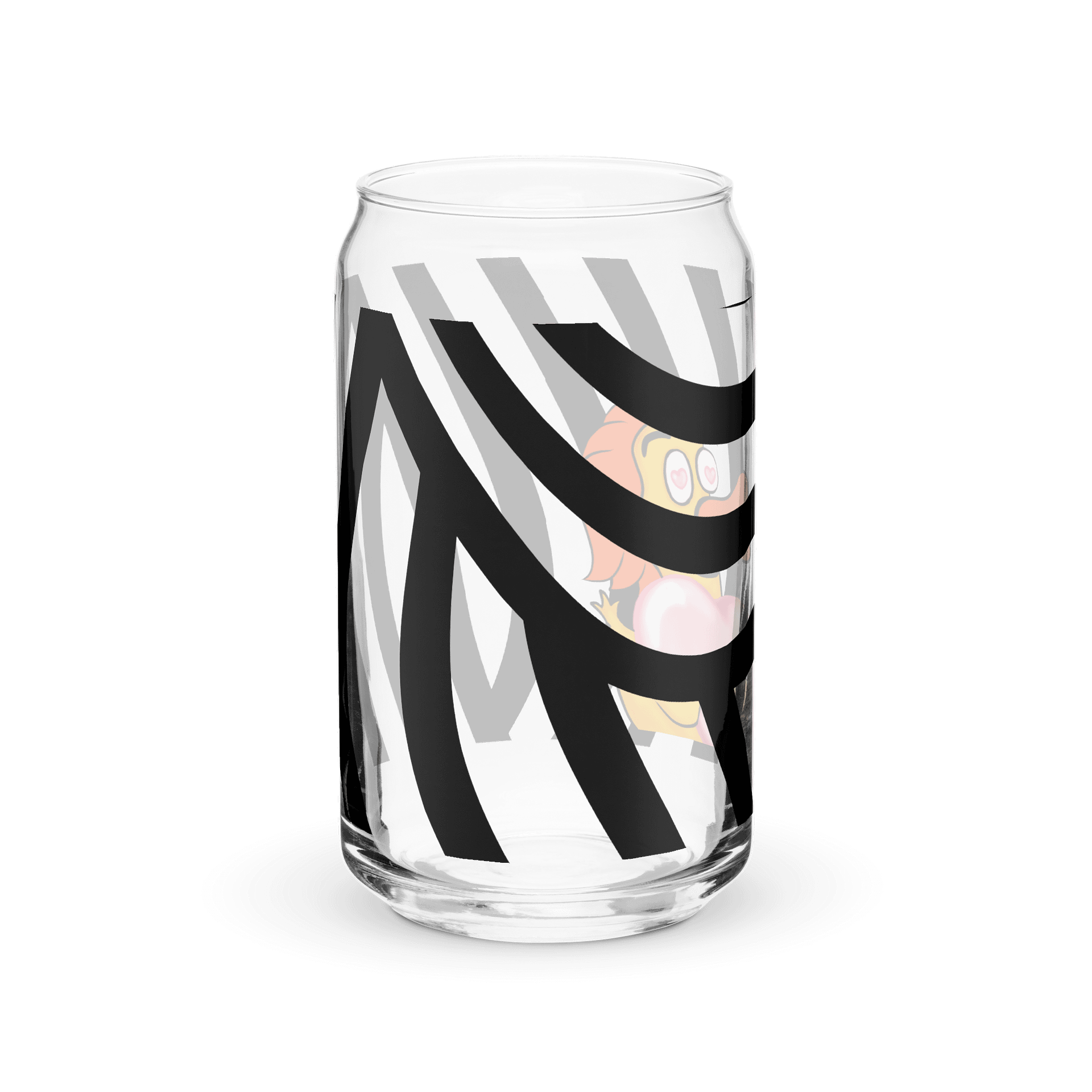 "Squiggly" Can-Shaped Glass product image (8)