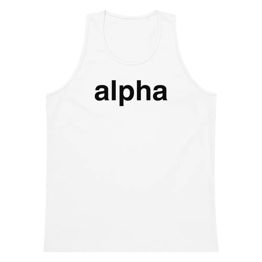 alpha white tank top product image (5)