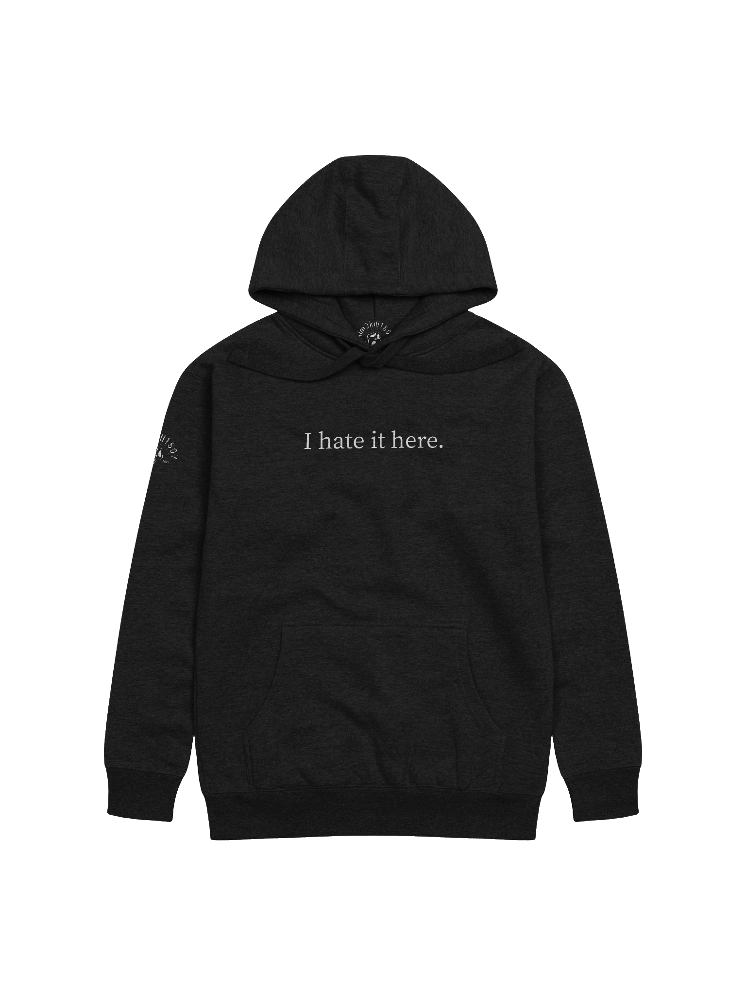 I hate it here / rainbow ghost Hoodie product image (1)