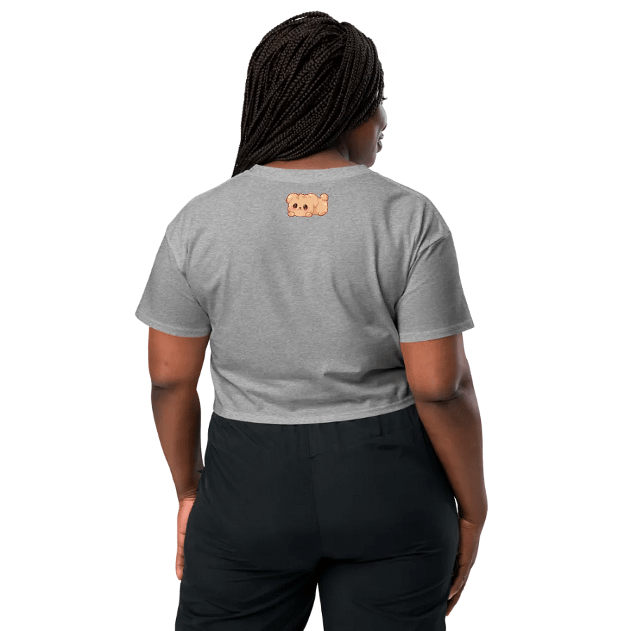 'Lazy Gamer' Chibi Cropped Tee product image (27)