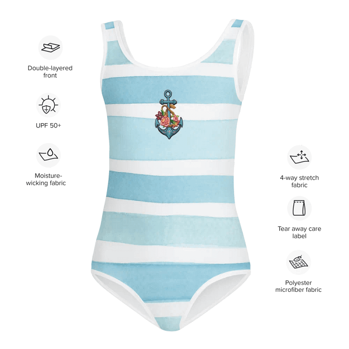 Anchor of Love Kids Swimsuit product image (2)