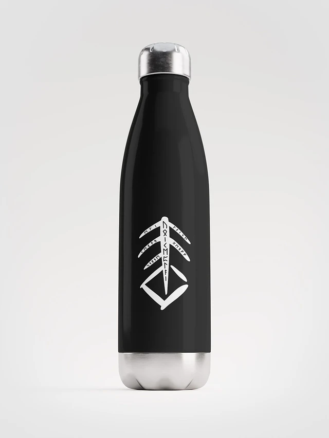 Valhalla Calling Stainless Steel Water Bottle Black product image (1)