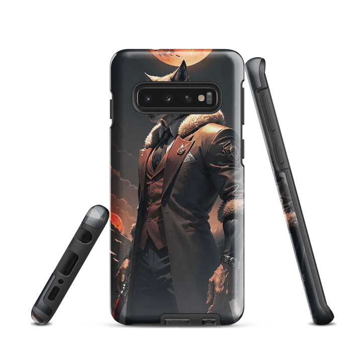 Alpha Wolf Samsung Tough Case - Suave Beast Design product image (1)
