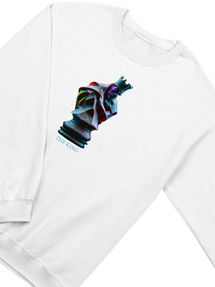 Regal King Chess Piece Crewneck Sweatshirt product image (46)