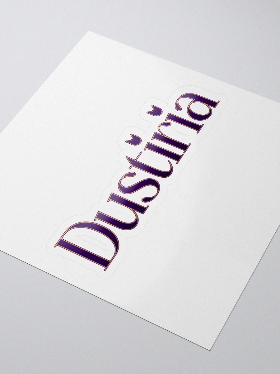 Dustiria Font sticker product image (3)