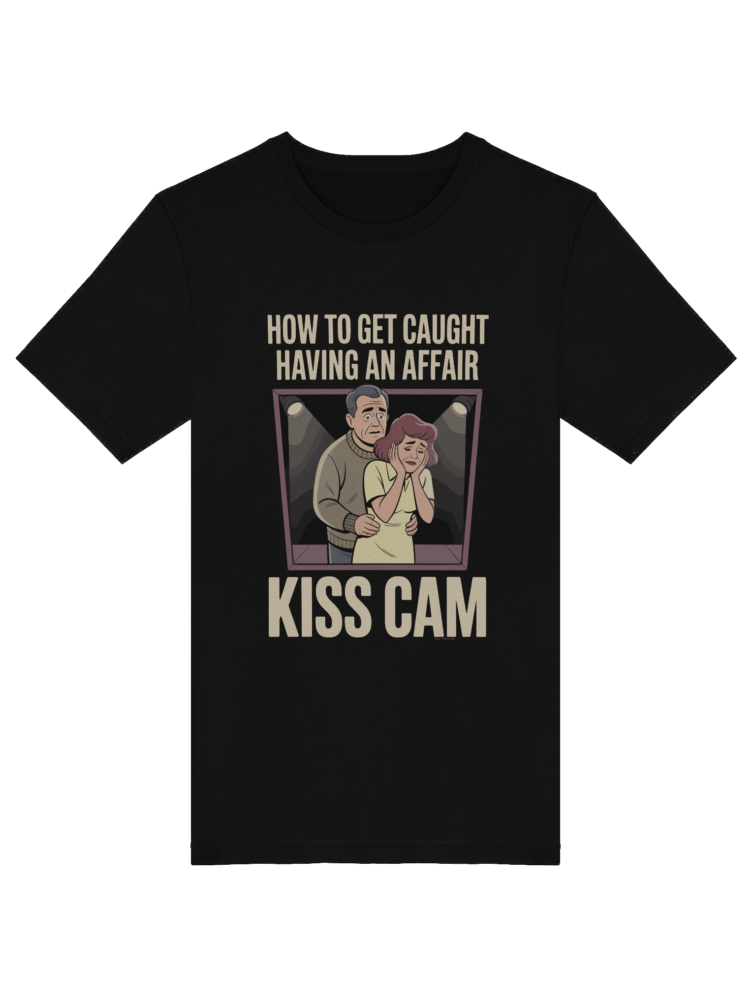 [BJ Designs] How To Get Caught Affair - Unisex Graphic Tee product image (5)