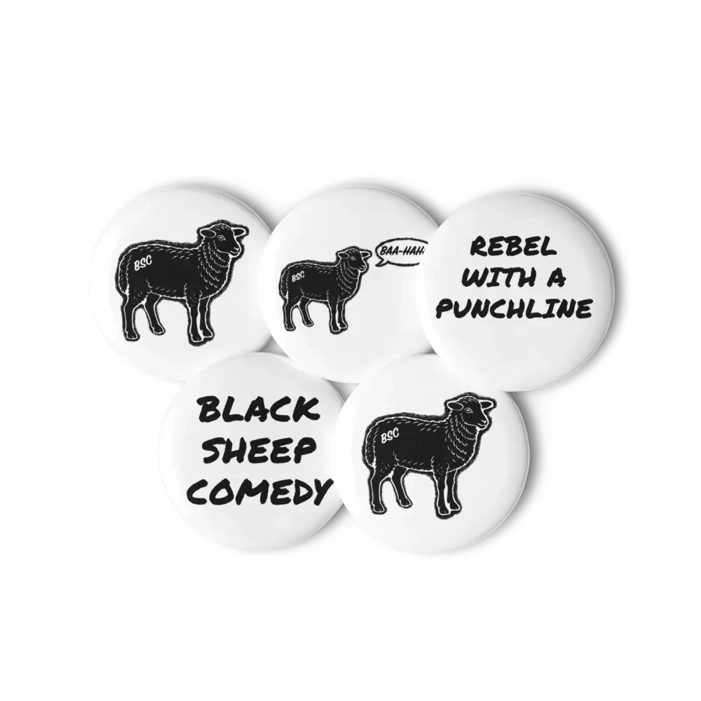 BSC Black Sheep Pin Button Set product image (3)