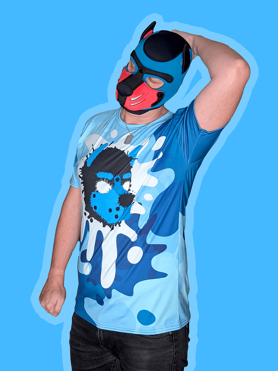 Chaos Splatter Shirt - Blue product image (4)