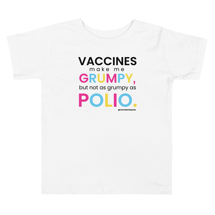 Polio Toddler Tee - White product image (1)
