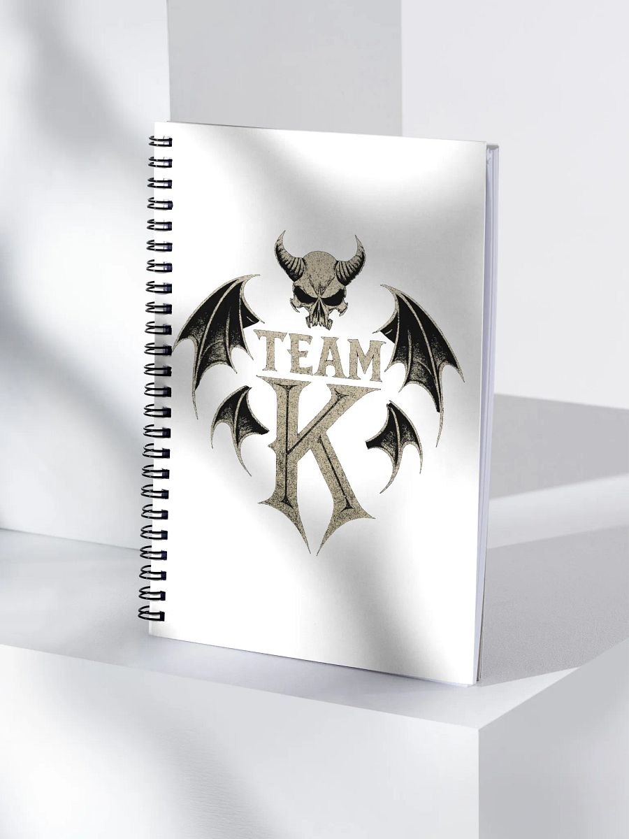 Team K V-3 Spiral Notebook product image (4)
