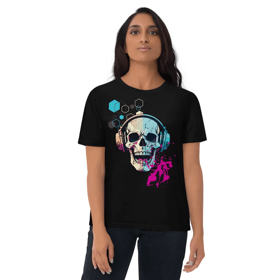 Groove Reaper Skull Organic Tee product image (12)