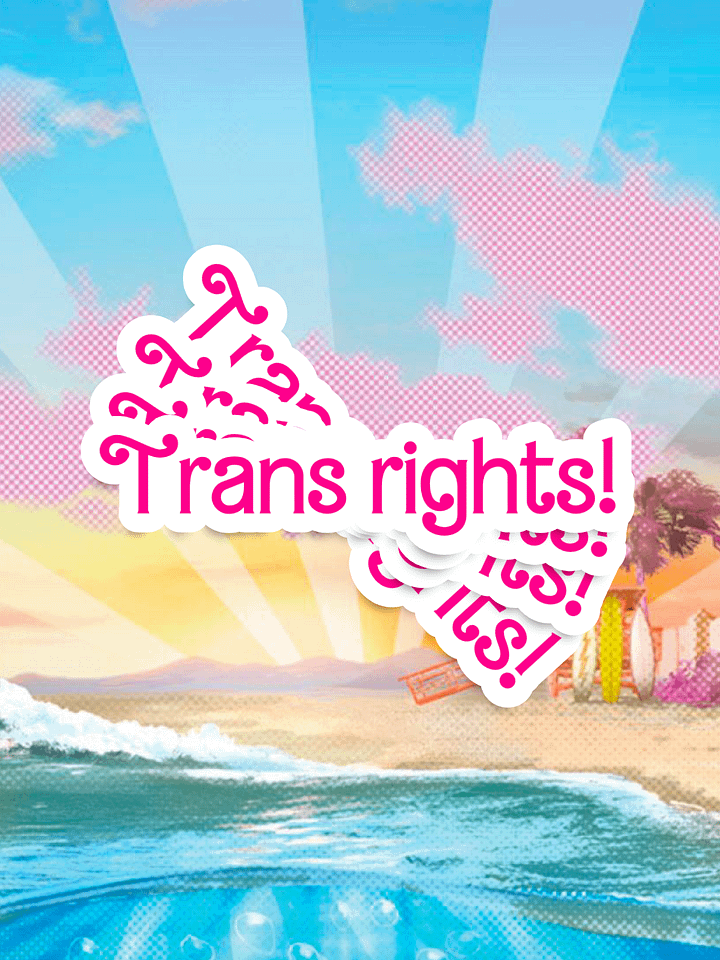 Barbie Gay Rights Sticker product image (2)