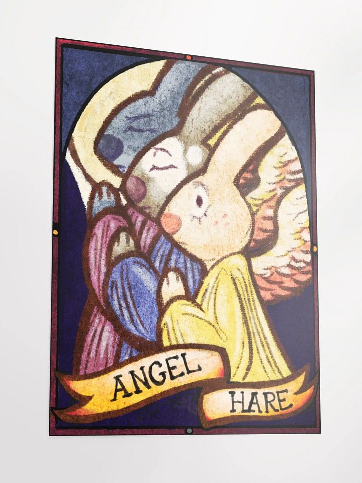 Angel Hare Window Poster product image (2)