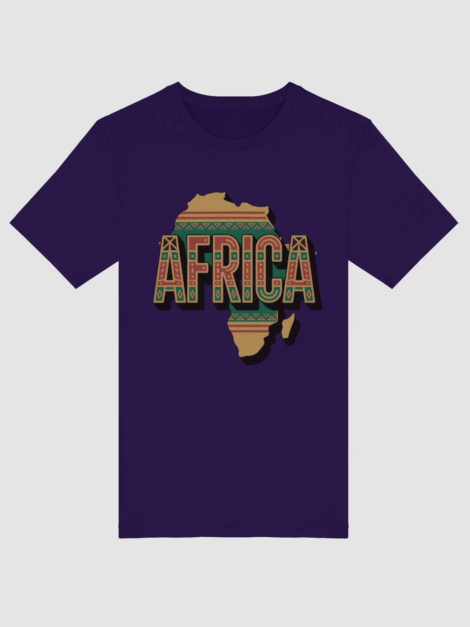 Africa Map of Africa Supersoft T-shirt product image (48)