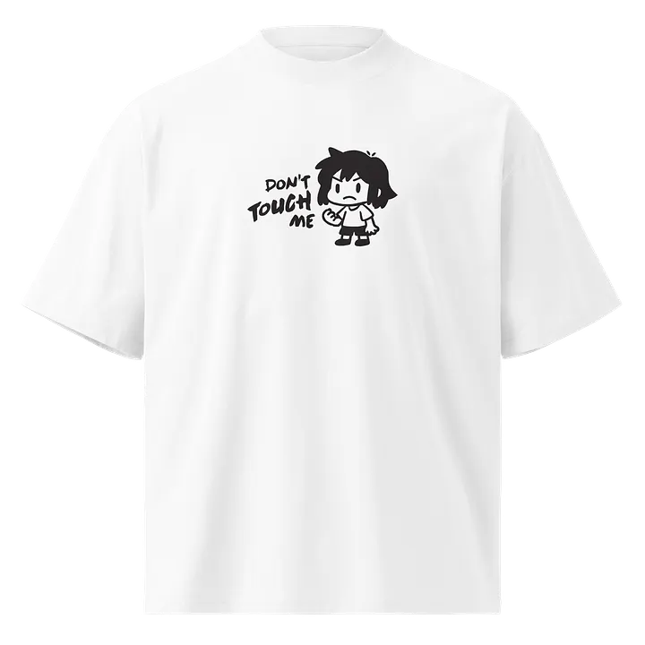 Don't Touch Me Oversized Shirt product image (1)