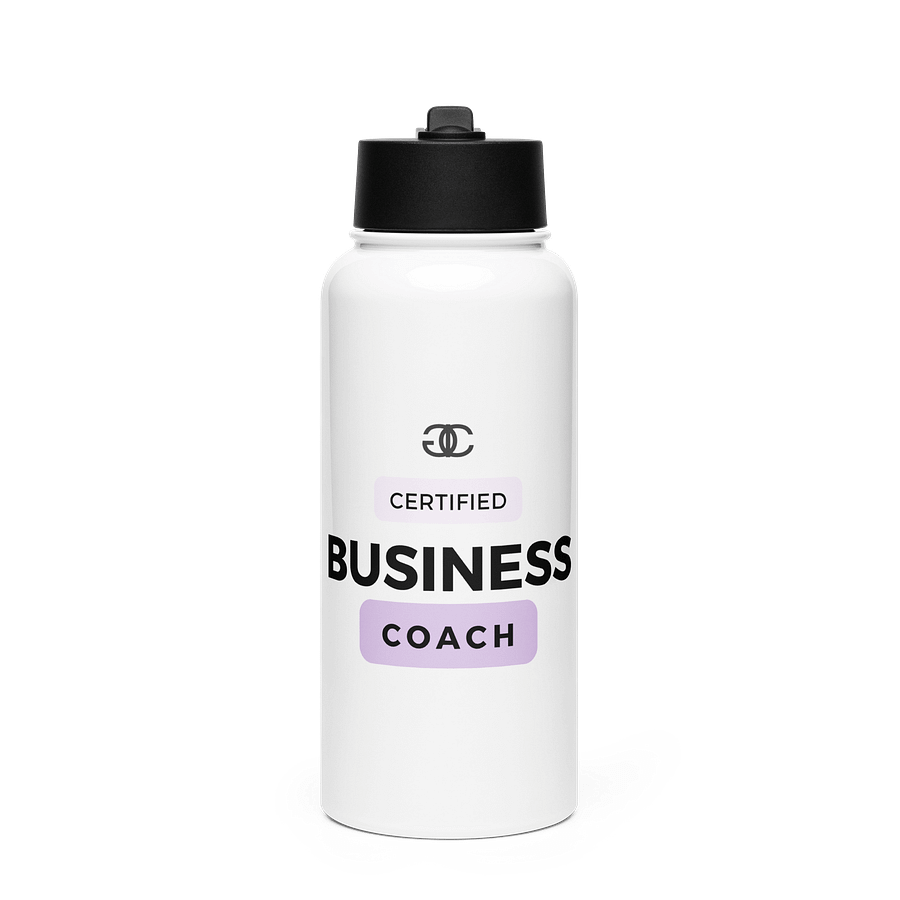 Certified BUSINESS Coach Water Bottle product image (1)