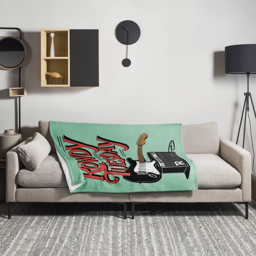 Rowdy Tuesday - Throw Blanket product image (4)