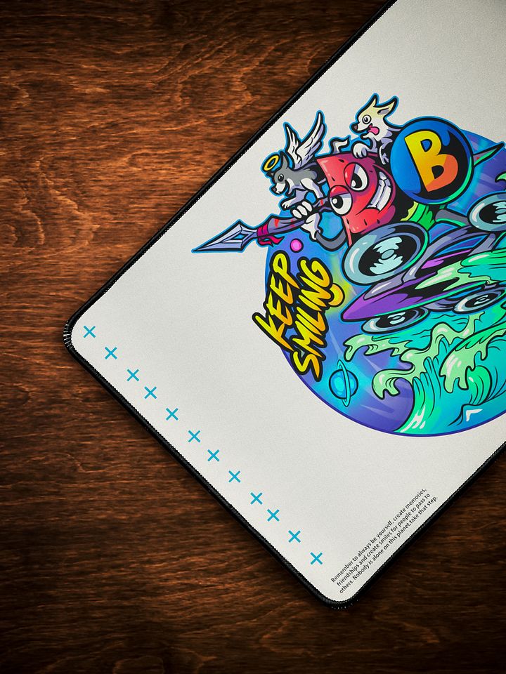 Keep Smiling Mouse Mat [12