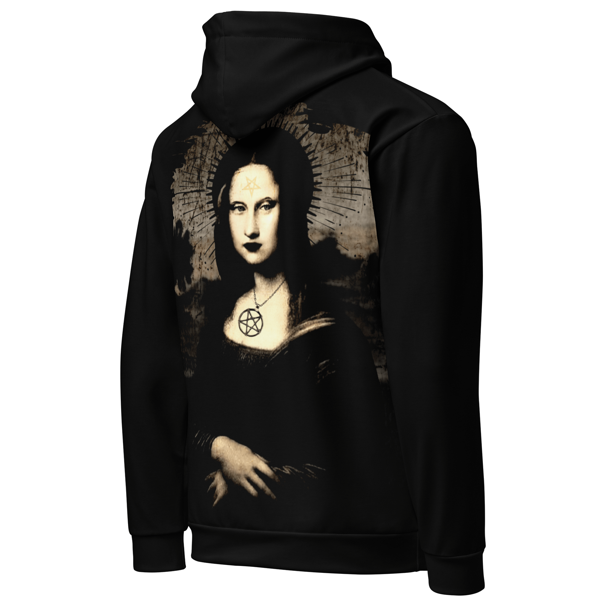 Occult Dark Mona Lisa Unisex Sweatshirt product image (5)