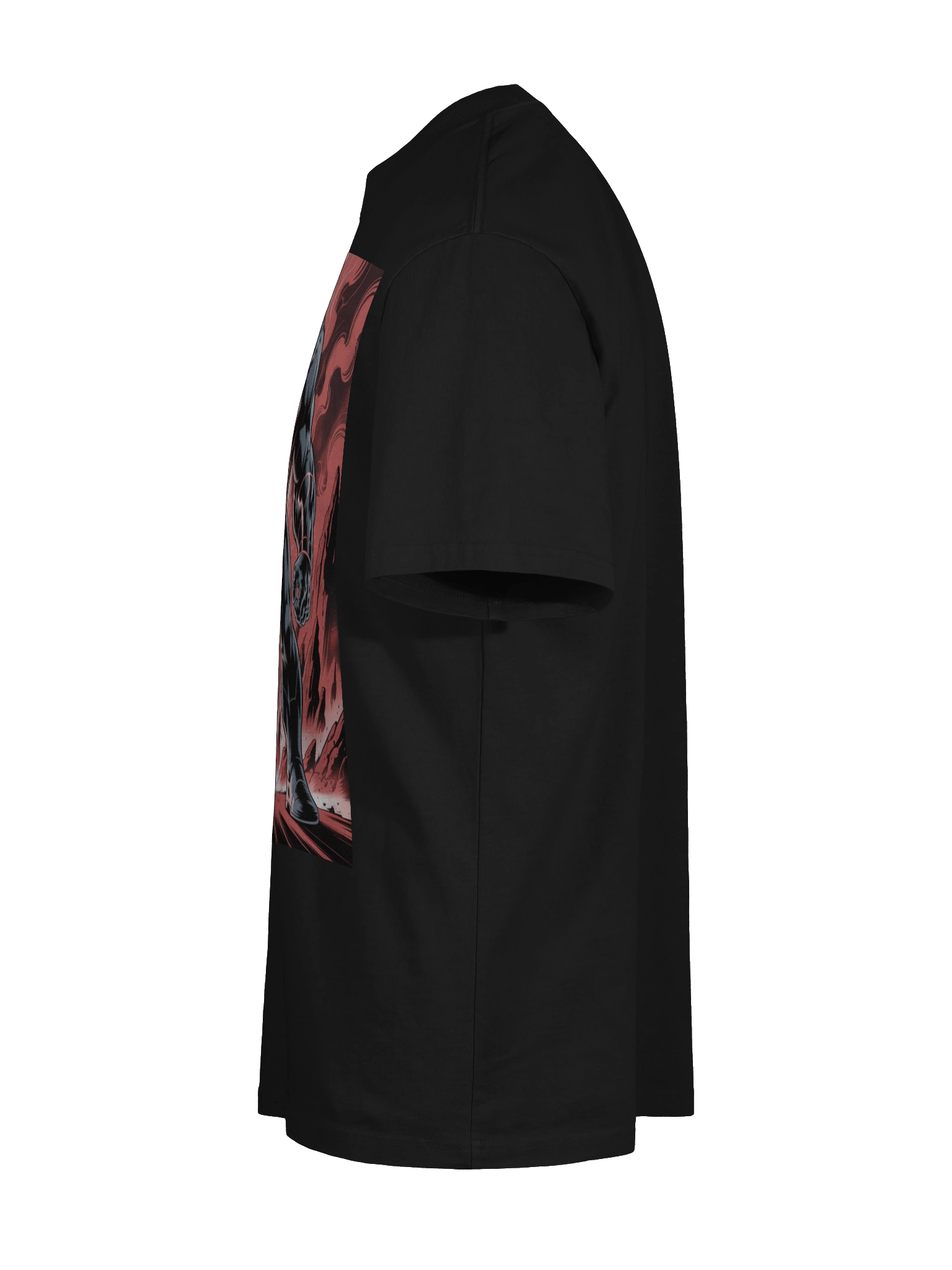 Apokolips Tyrant: Darkseid Oversized Faded T-Shirt product image (10)