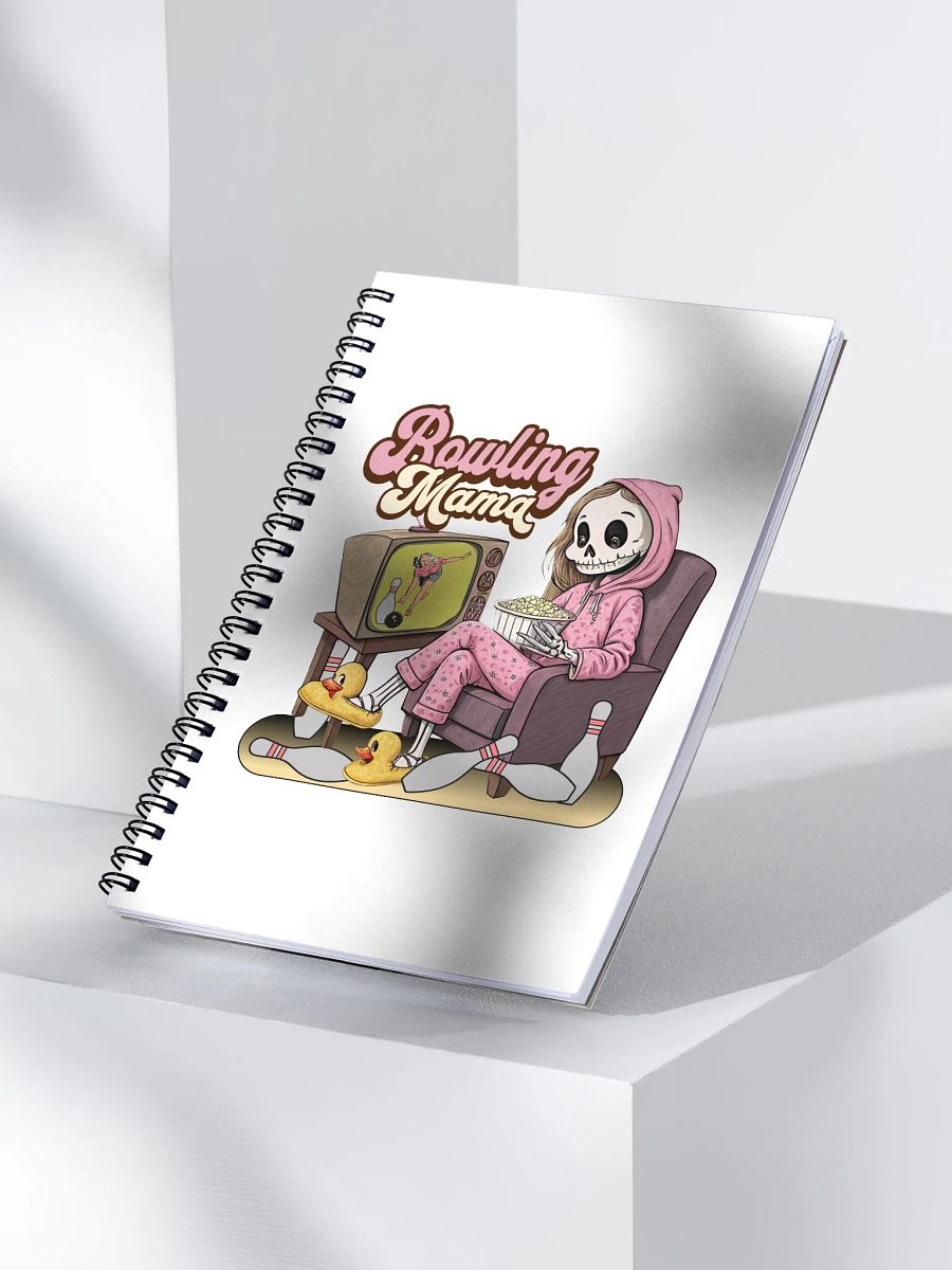 TV Bowling Mama Spiral Notebook product image (3)