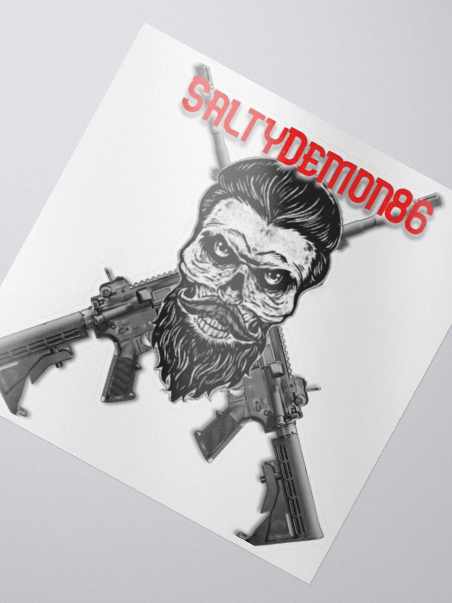 salty demon86 m4 sticker product image (2)
