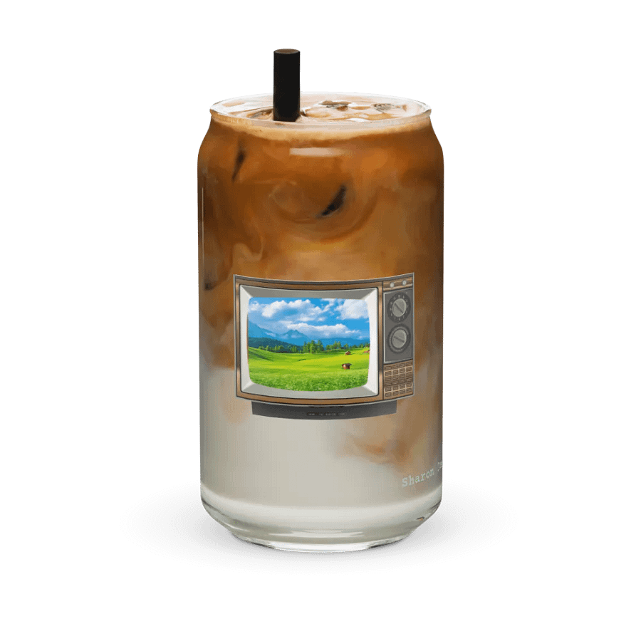 Vintage TV Scenic View Glass Set product image (12)