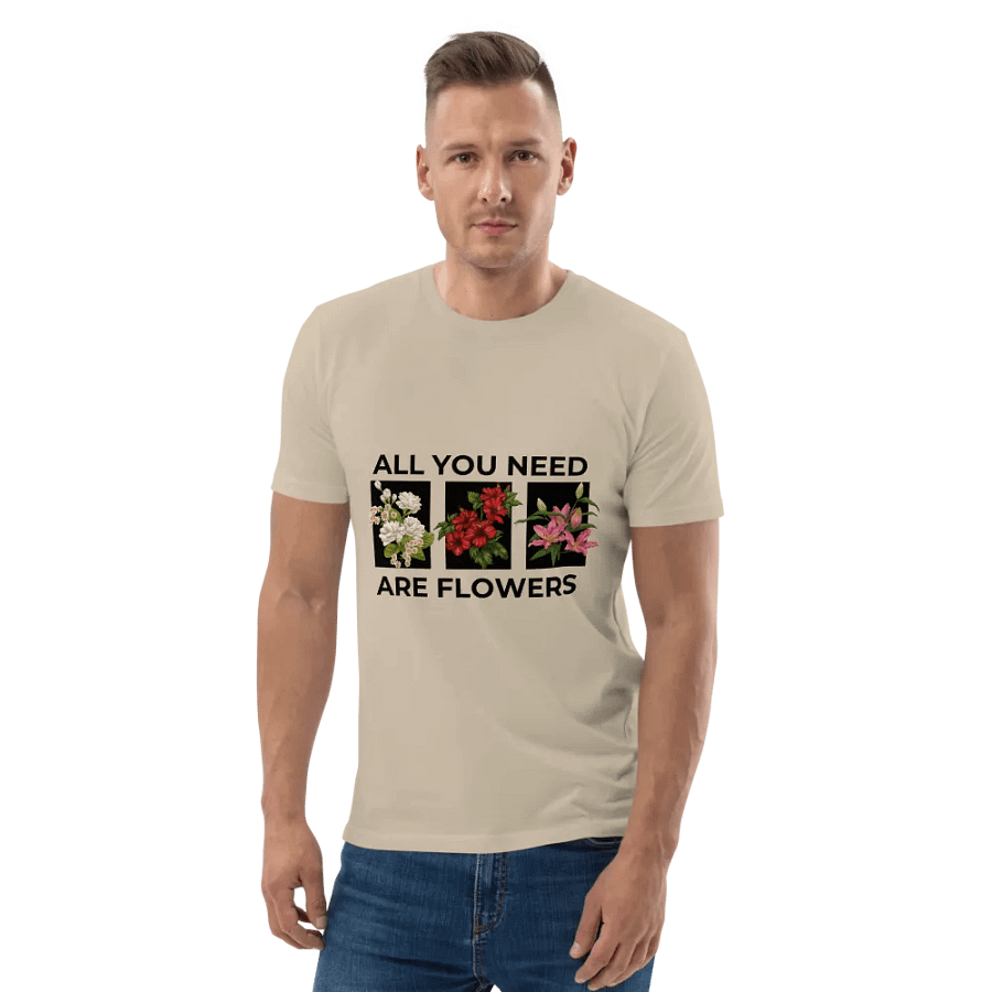 ALL YOU NEED ARE FLOWERS TEE product image (116)