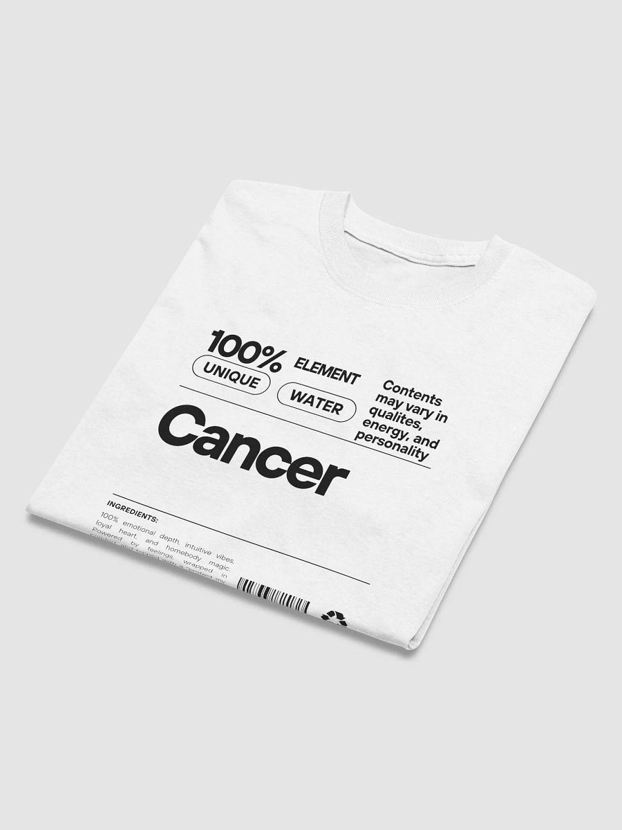Soft heart. Strong shell. Unmatched vibes. Cancer T-shirt product image (2)