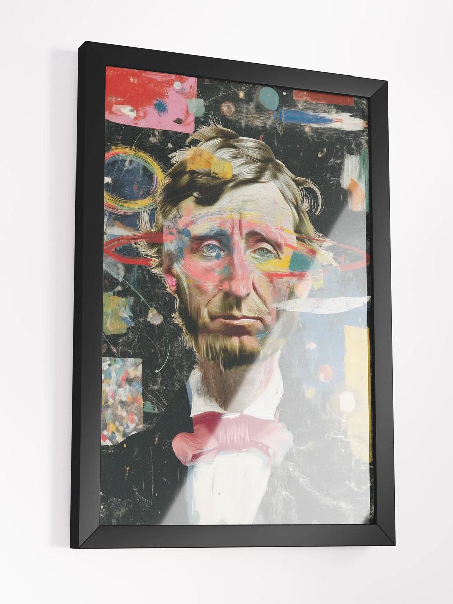 Henry David Thoreau Ayous Wood Framed Matte Poster product image (6)