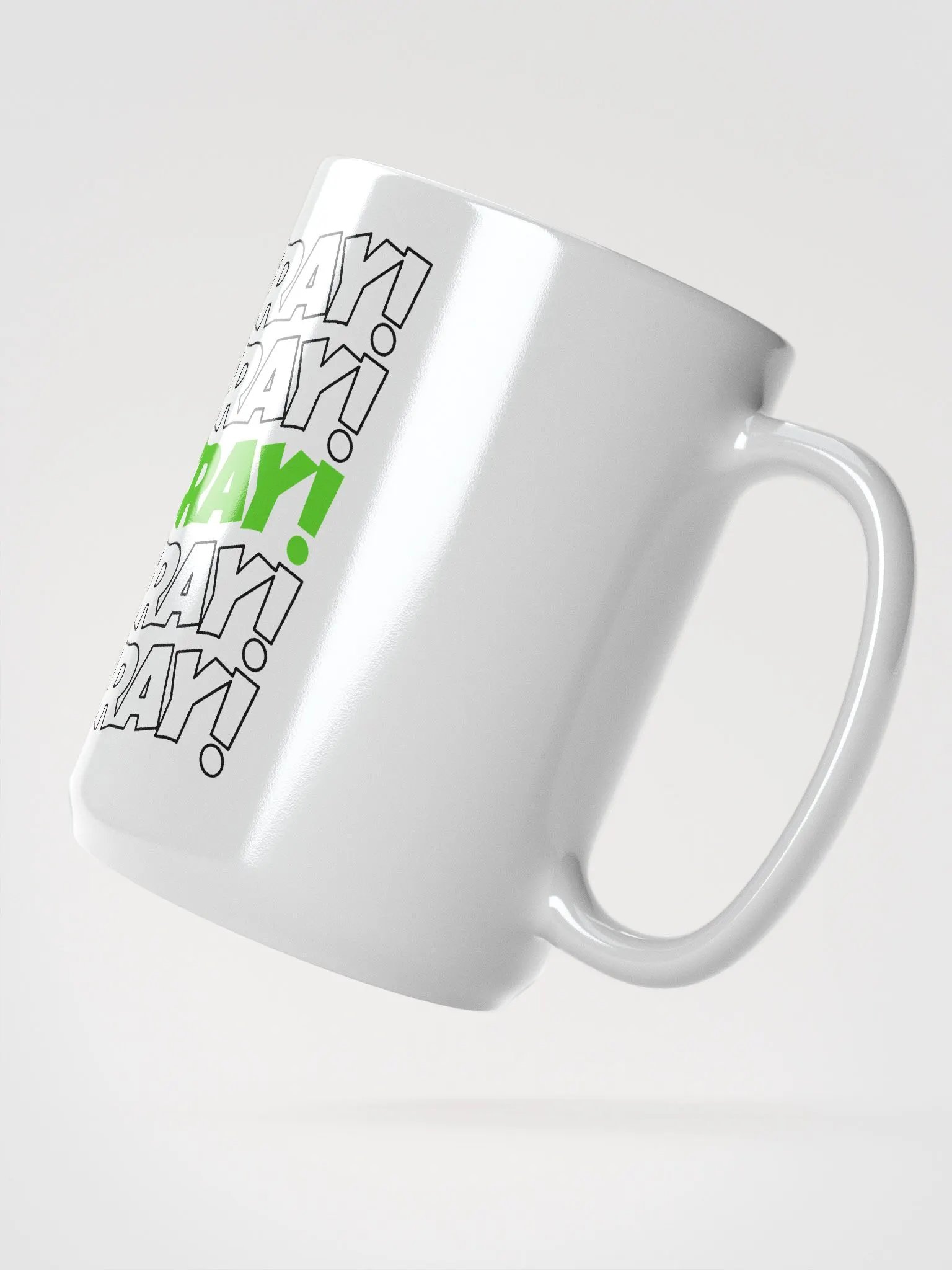 He's cray cray! Mug (green/black) product image (2)
