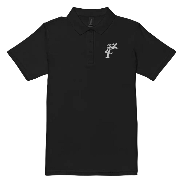 Fowl Foolers Women's Pique Black Polo Shirt product image (3)