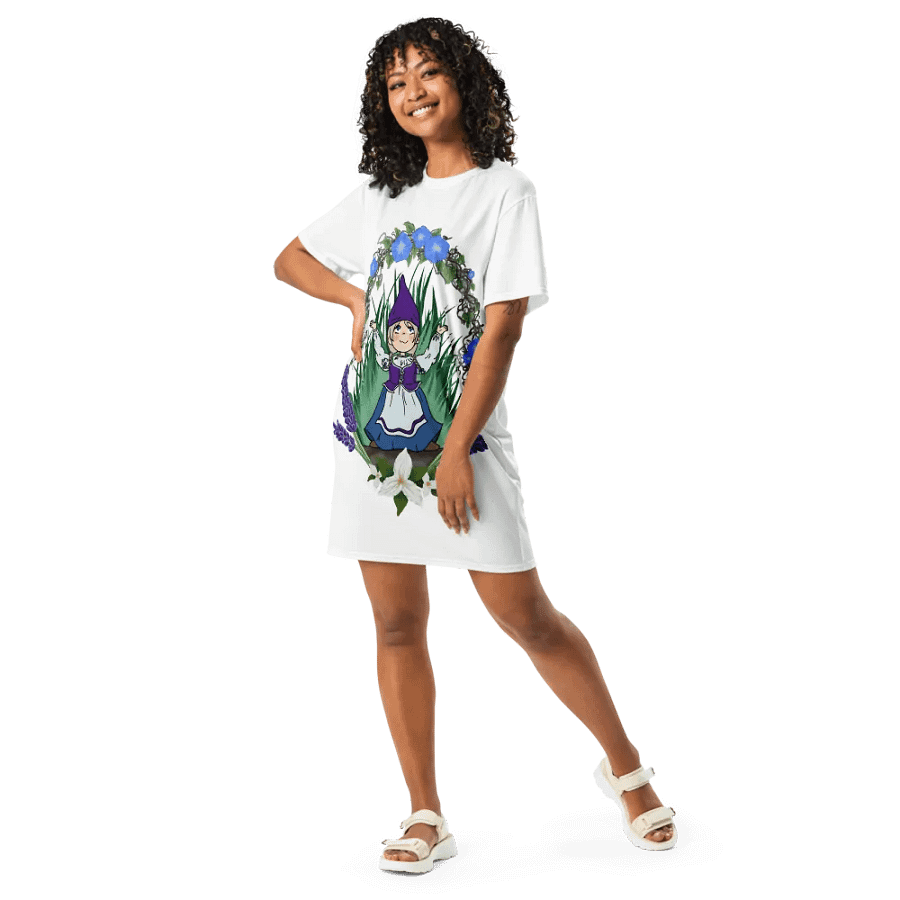 Cozy Garden Logo T-Shirt Dress product image (9)