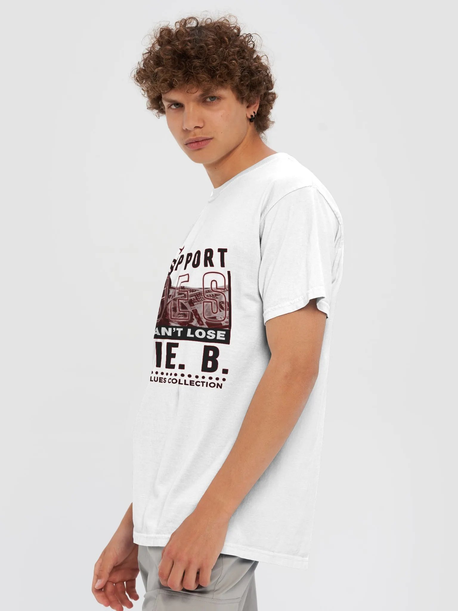 Official Freddie B. Child Support Blues Tee (Non-Faded Blues Edition) product image (6)