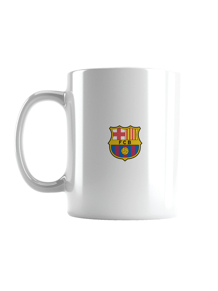 Caneca branca brilhante Barcelona product image (1)