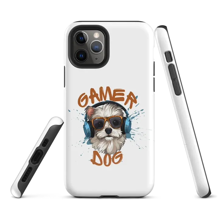 Gamer Dog Cool Vibes iPhone® Tough Case product image (2)