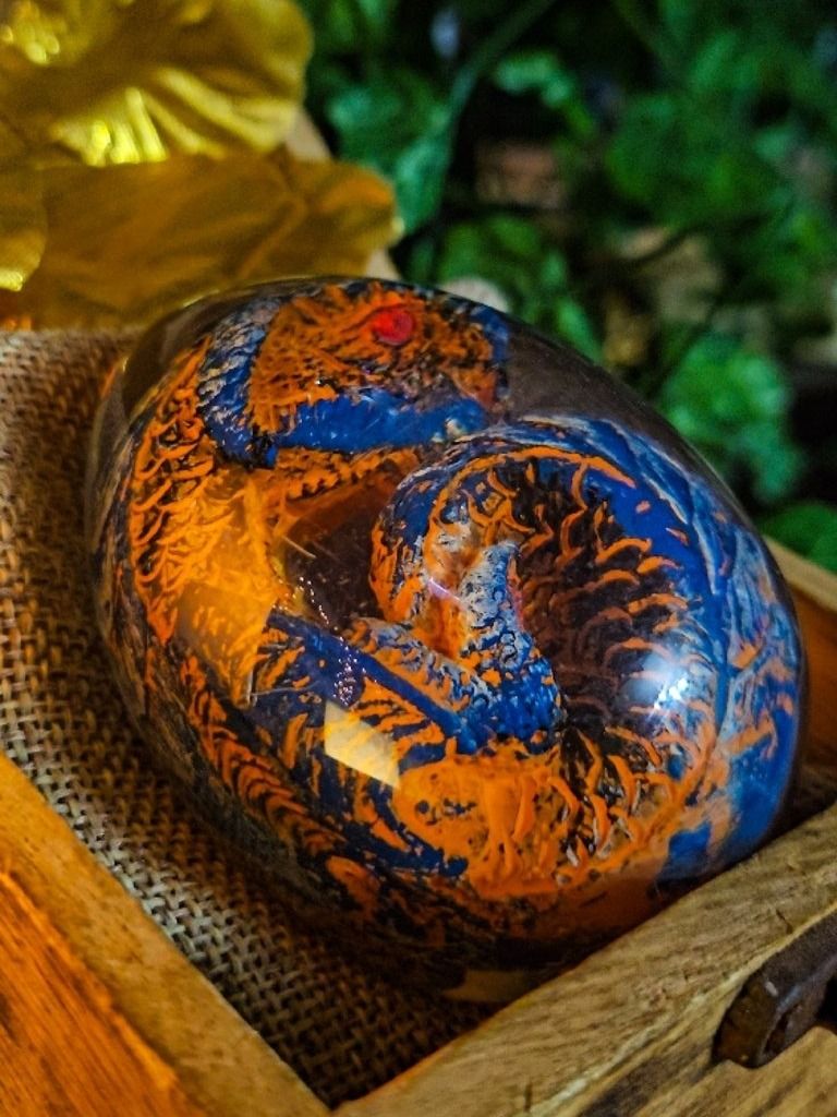 The Armored Kingdom Stormglow Orange Dragon Egg product image (5)