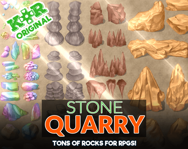 KR Stone Quarry ~ Rock Tiles for RPGs product image (1)