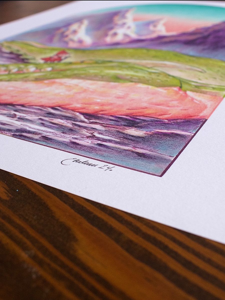 The Small Dragon Slayer Print product image (5)
