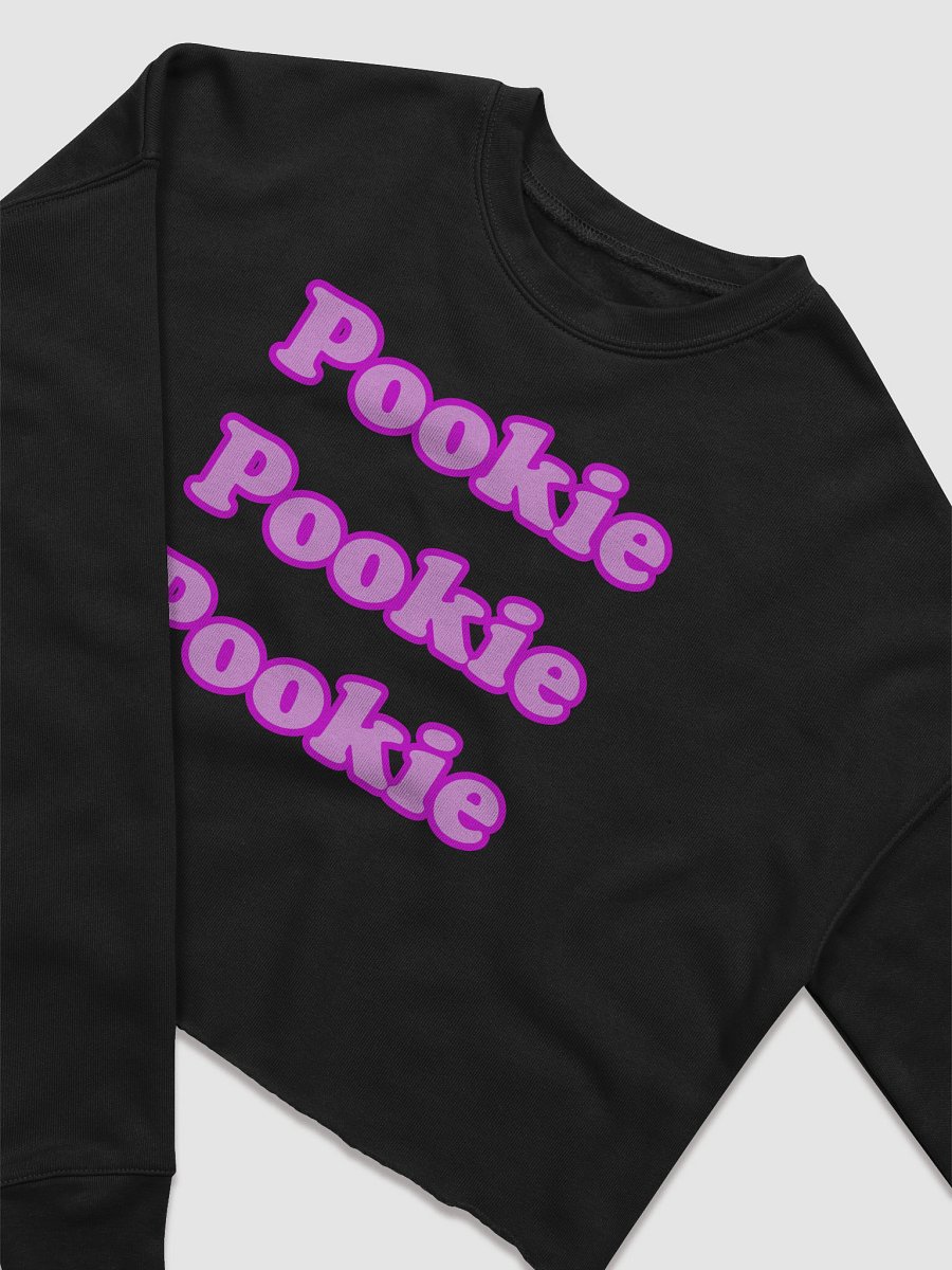 Pookie cropped fleece sweatshirt product image (3)