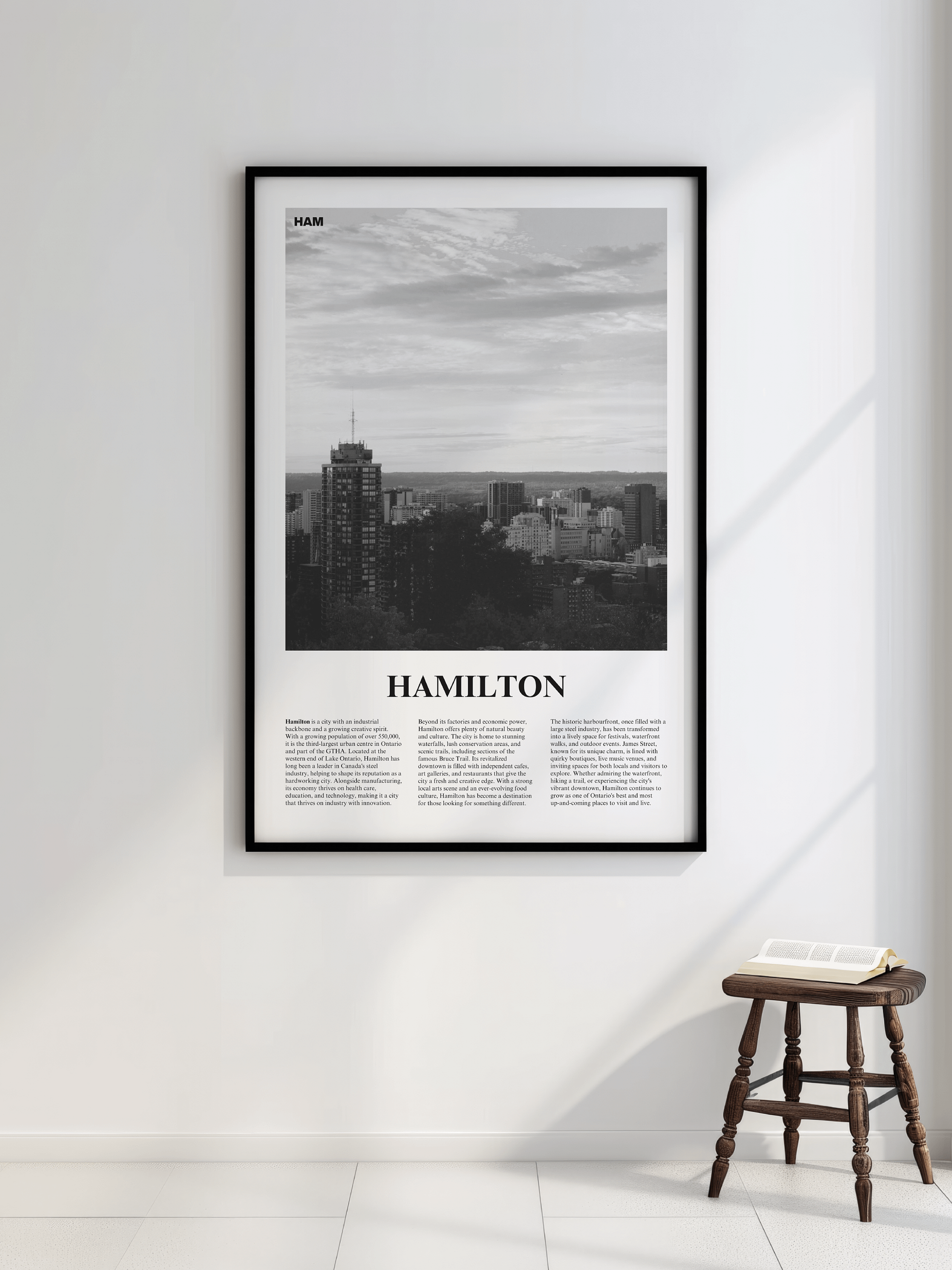 Hamilton 01 Newspaper Poster product image (2)