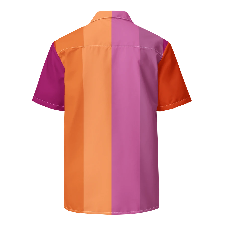 Lesbian Pride Flag - All-Over Hawaiian Shirt product image (7)