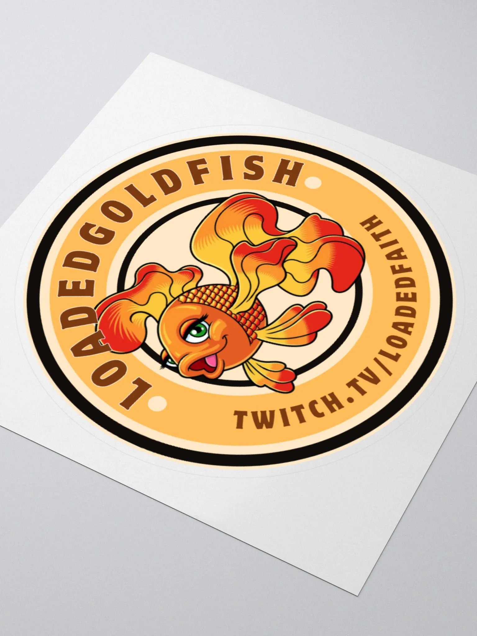Loaded Goldfish Sticker product image (7)
