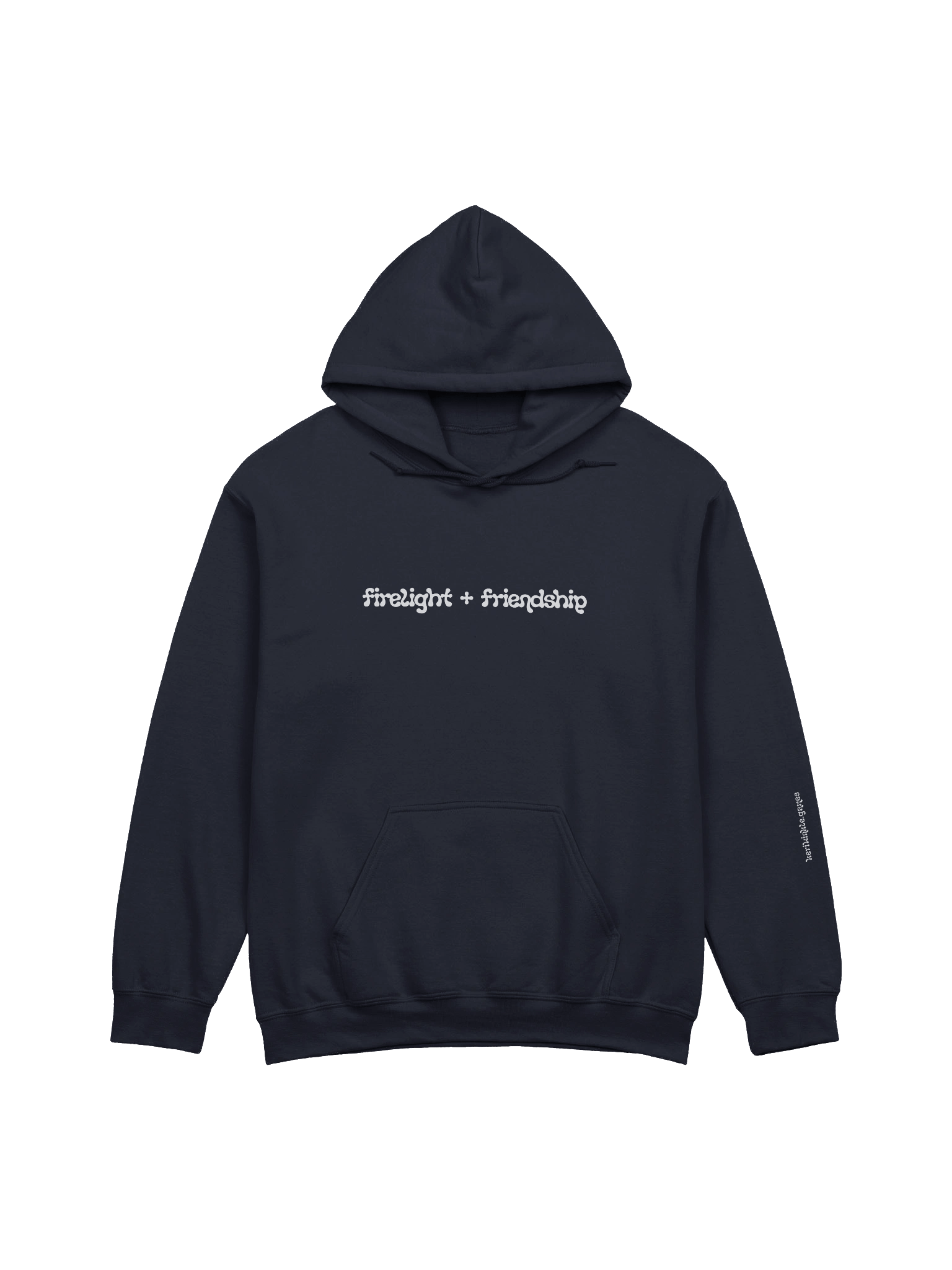 Firelight + Friendship Navy Hoodie product image (5)