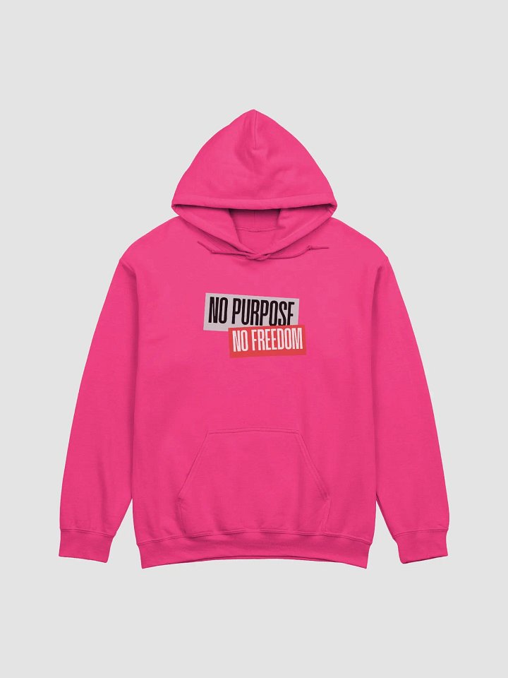 Rebellious Spirit Hoodie | No purpose no freedom product image (2)