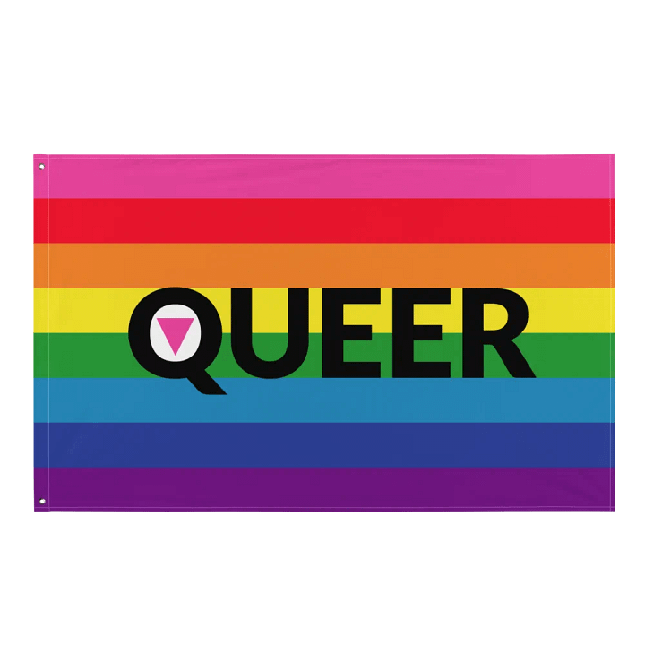 Queer Rainbow Pride Flag product image (1)