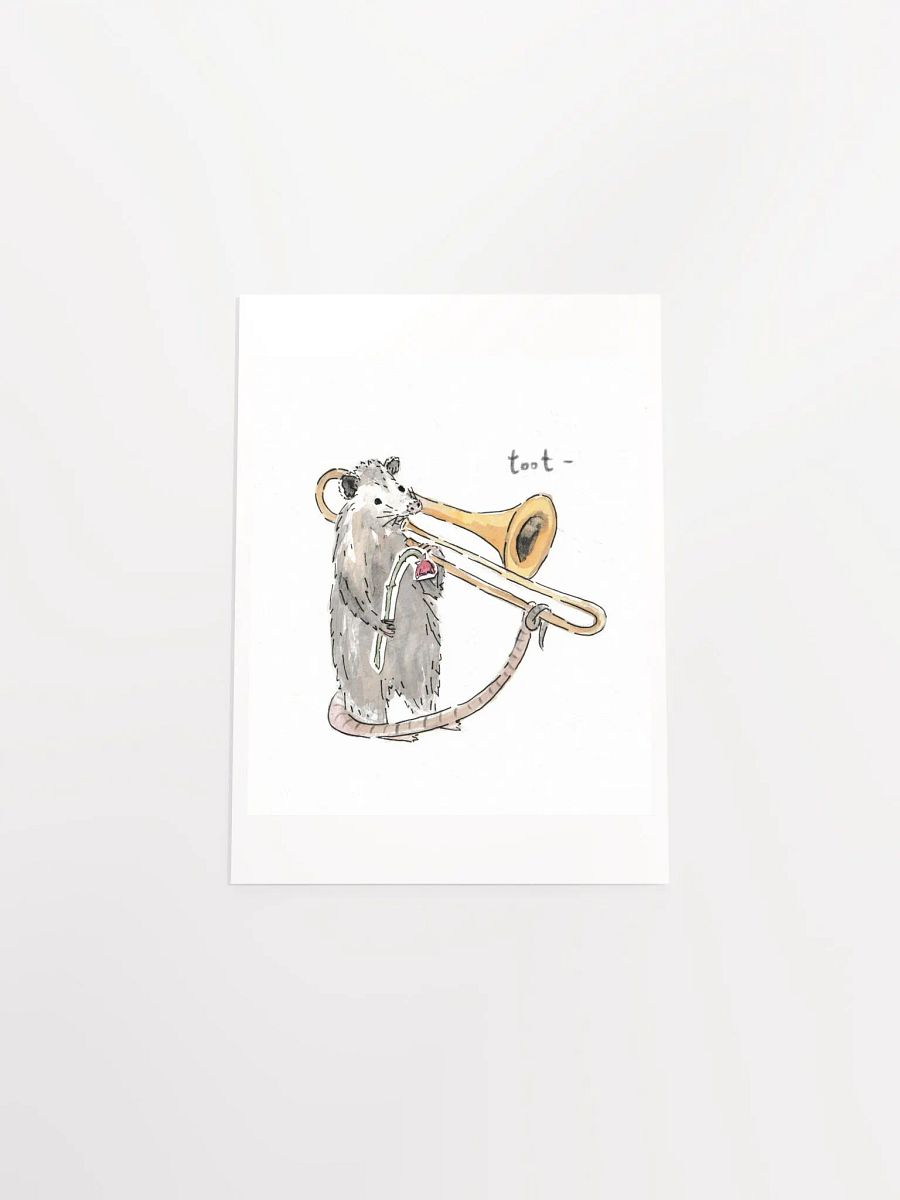Serenaded by an Opossum Art Print product image (15)