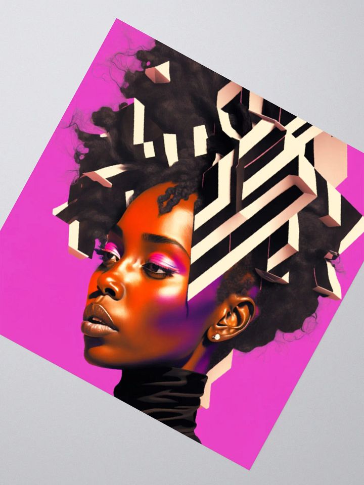 Abstract Black Professionalism 2 Sticker product image (2)