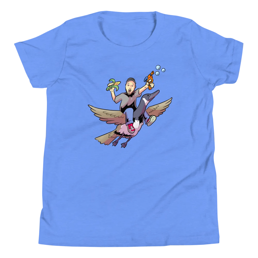 BMD Goose Riding Youth T-Shirt product image (13)